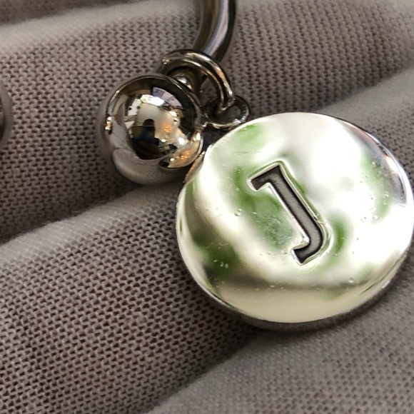 Tiffany & Co “J” Alphabet Key Ring - Picture 6 of 6